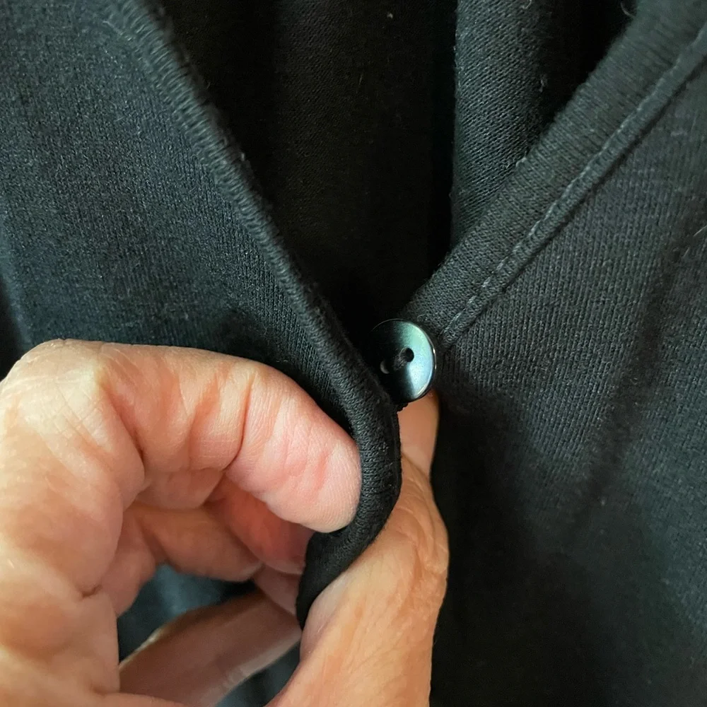 🤍 Black Jumpsuit V Neck Sleeveless One Piece Pants Romper w/Pockets 🤍 - Picture 10 of 12